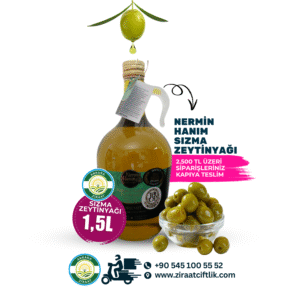 Nermin Hanım Sızma Zeytinyağı 1,5 litre