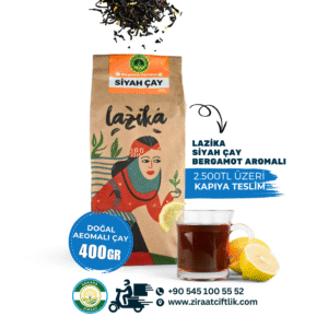 Lazika Doğal Bergamot Portakal Aromalı